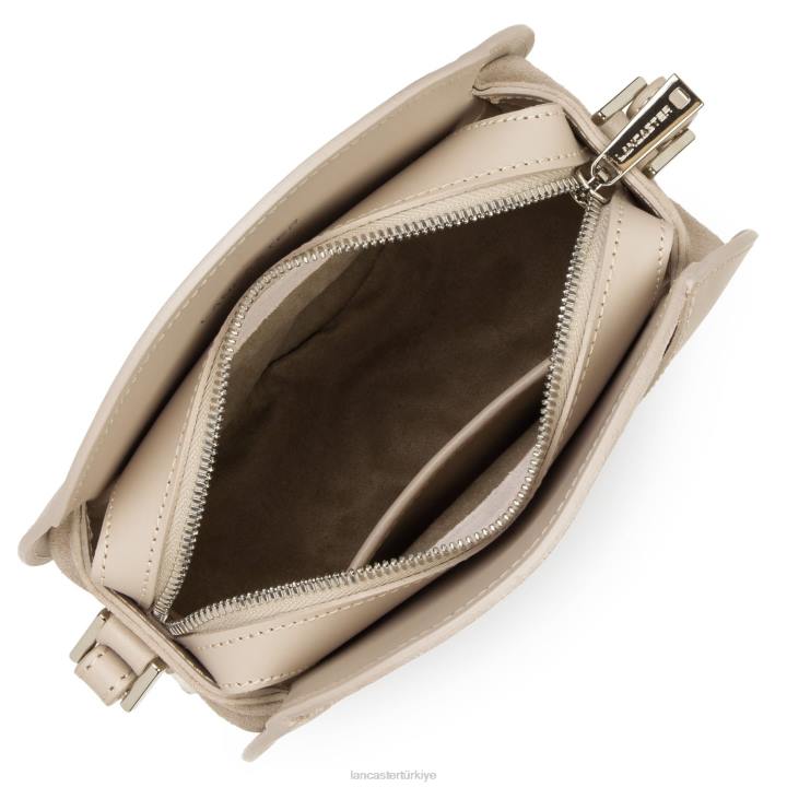 kadınlar yuvarlak çanta pürüzsüz lune galeta gülü Lancaster Paris çanta H0LP4322