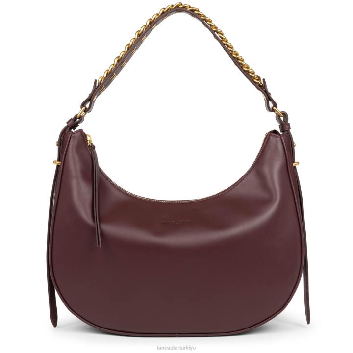 kadınlar büyük berduş çantası aria bordo Lancaster Paris çanta H0LP3229