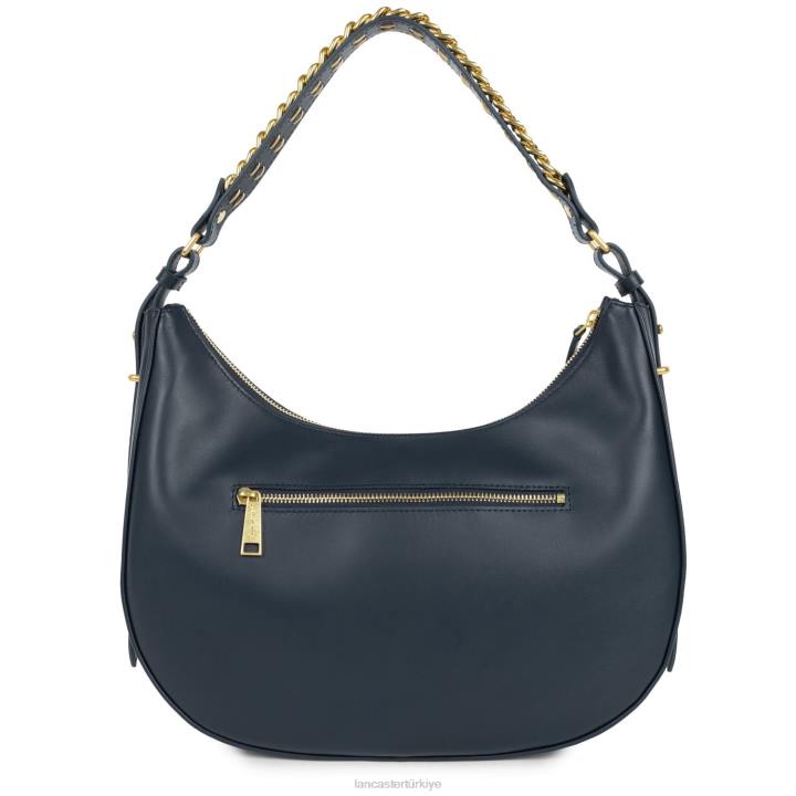 kadınlar büyük berduş çantası aria mavi fonce Lancaster Paris çanta H0LP3225