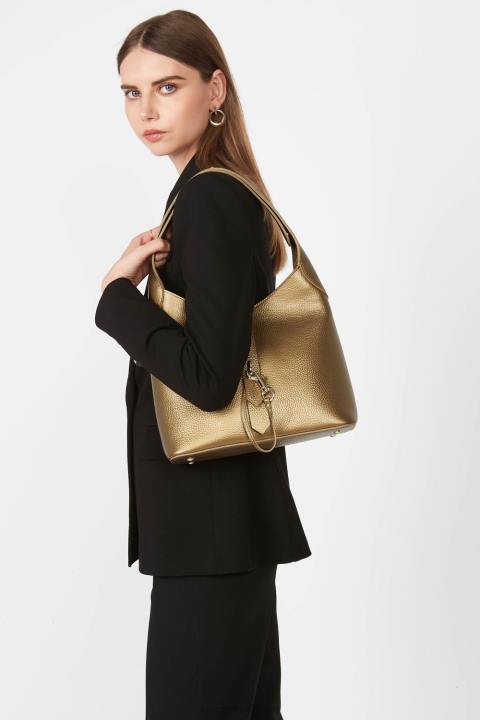 kadınlar m hobo çanta foulonne çift kanca doğaüstü altın Lancaster Paris çanta H0LP2955