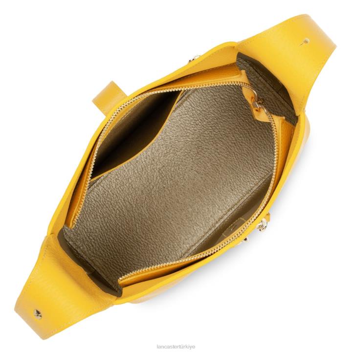 kadınlar m hobo çanta foulonne çift kanca sarı-ya da Lancaster Paris çanta H0LP2948
