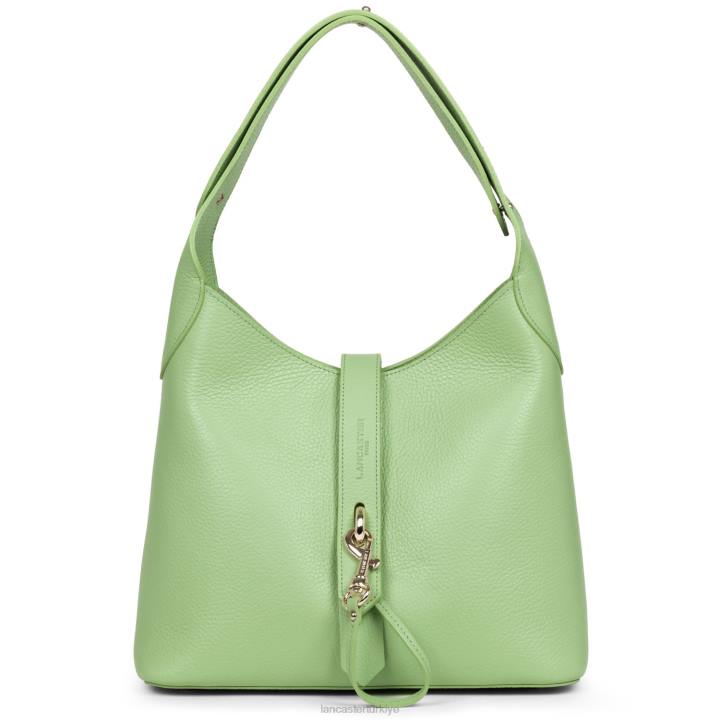 kadınlar m hobo çanta foulonne çift kanca yeşim-veya Lancaster Paris çanta H0LP2952