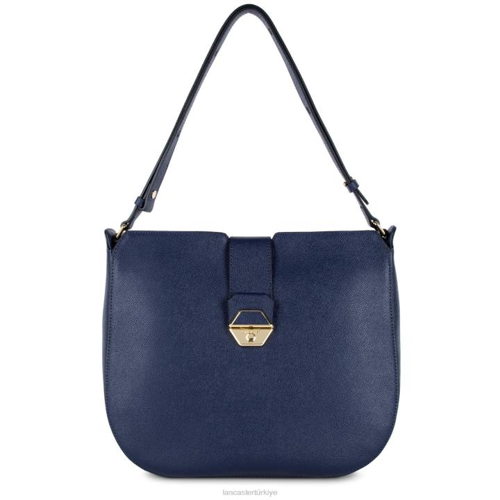kadınlar serseri çanta delphino mavi fonce Lancaster Paris çanta H0LP4191