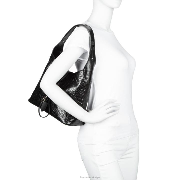 kadınlar serseri çanta egzotik timsah fr kırmızı Lancaster Paris çanta H0LP4420