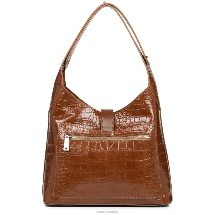 kadınlar serseri çanta egzotik timsah fr karamel Lancaster Paris çanta H0LP4418