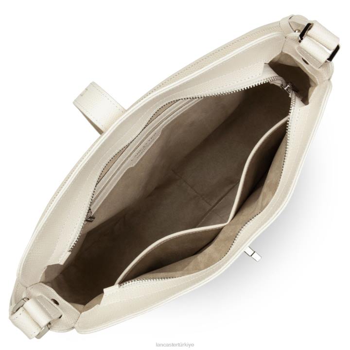 kadınlar serseri çanta lucertola ekru Lancaster Paris çanta H0LP4169