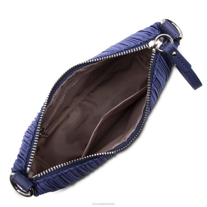 kadınlar serseri çanta töreni saten örtüsü mavi fonce Lancaster Paris çanta H0LP4449