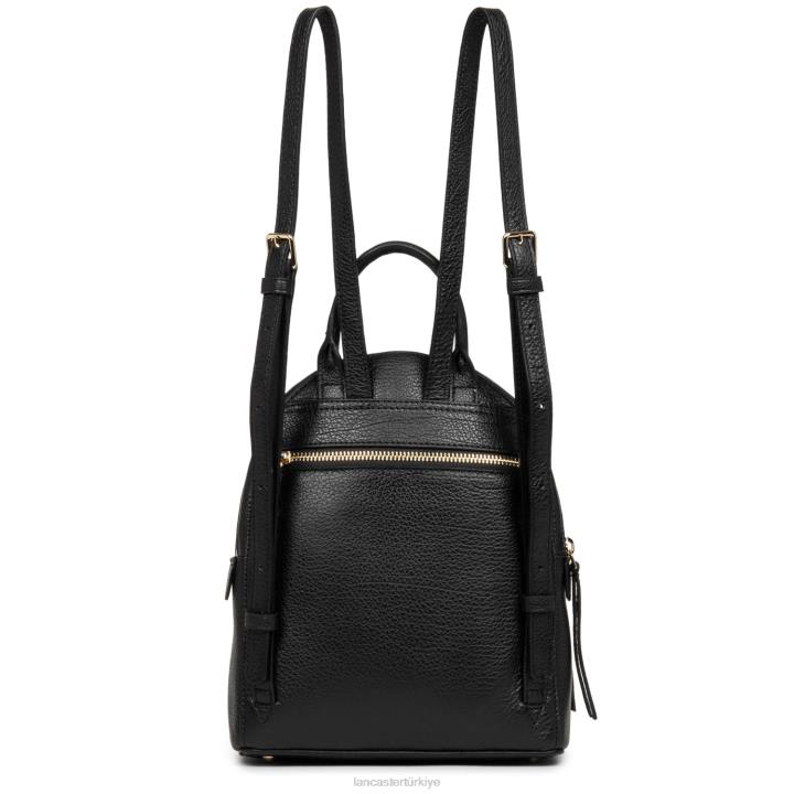 kadınlar küçük sırt çantası kumul kara Lancaster Paris çanta H0LP4607