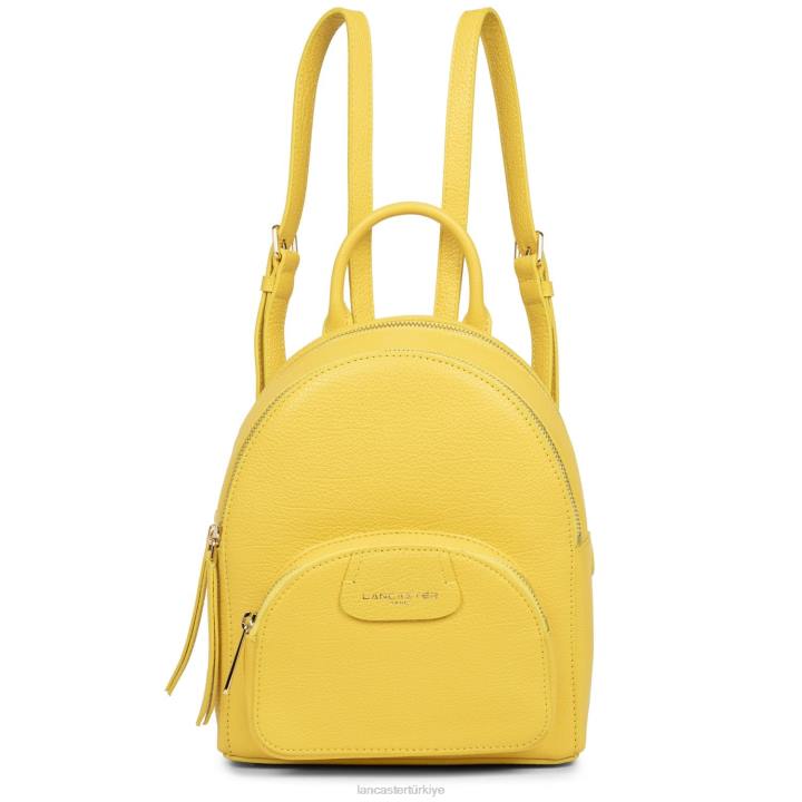 kadınlar küçük sırt çantası kumul sarı Lancaster Paris çanta H0LP4605
