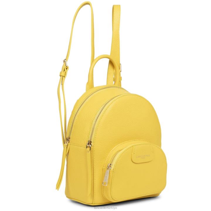 kadınlar küçük sırt çantası kumul sarı Lancaster Paris çanta H0LP4605