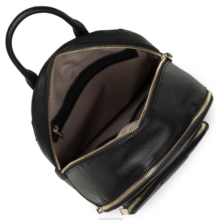 kadınlar m sırt çantası kumul kara Lancaster Paris çanta H0LP4616