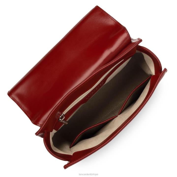 kadınlar sırt çantası bile tatlı kırmızı Lancaster Paris çanta H0LP4570