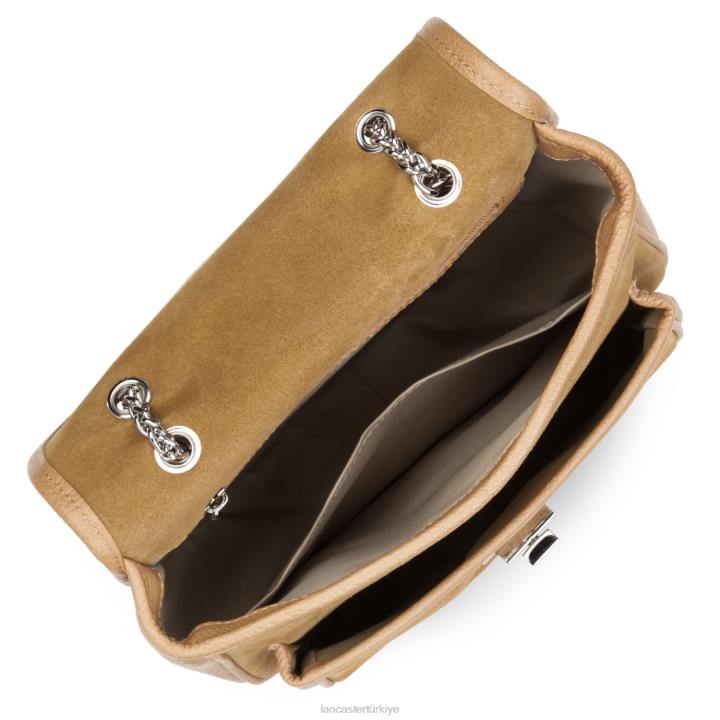 kadınlar sırt çantası dune bi janis doğal Lancaster Paris çanta H0LP4627