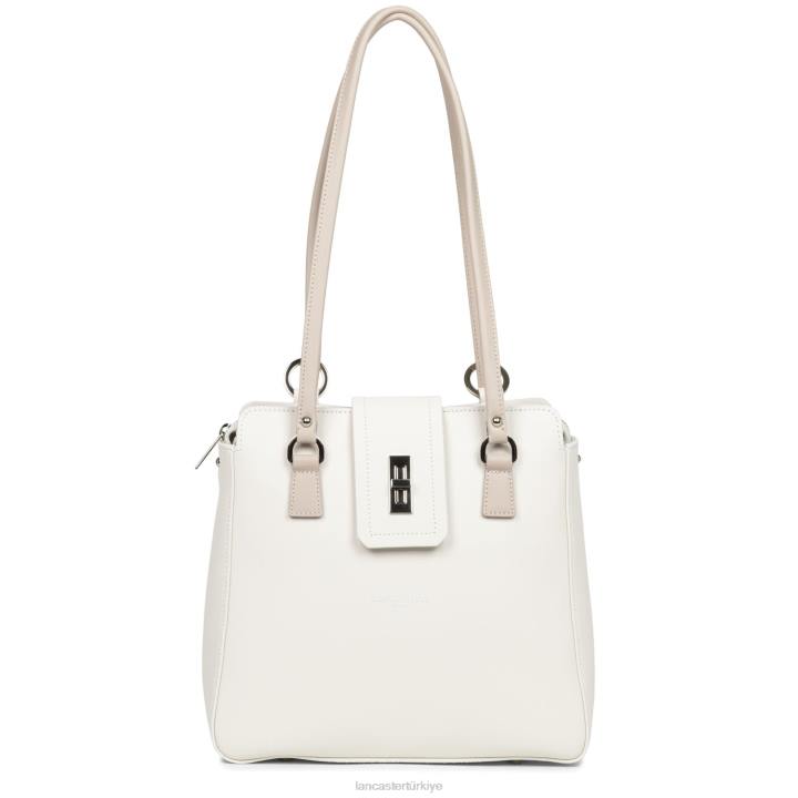 kadınlar sırt çantası şehir mae ekru-galet gül Lancaster Paris çanta H0LP4650