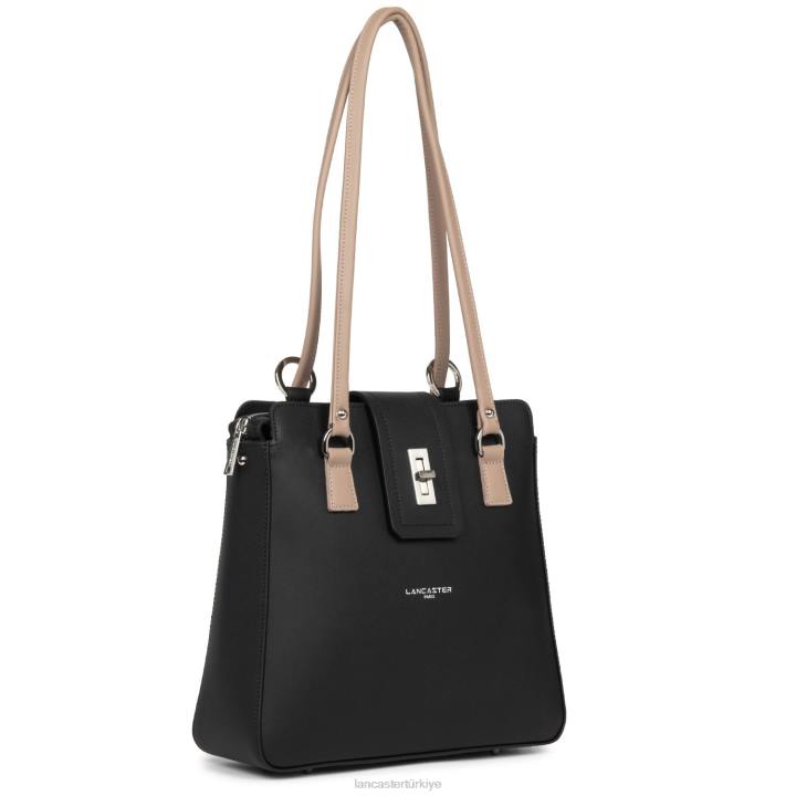 kadınlar sırt çantası şehir mae noir-çıplak Lancaster Paris çanta H0LP4655