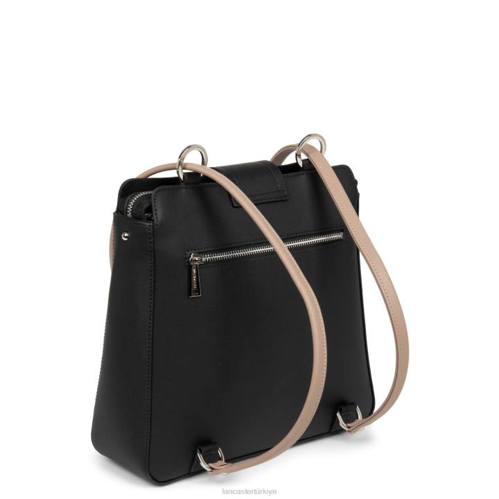 kadınlar sırt çantası şehir mae noir-çıplak Lancaster Paris çanta H0LP4655