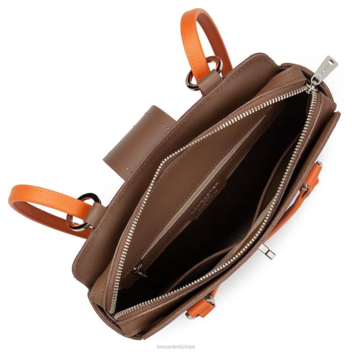 kadınlar sırt çantası şehir mae vison-turuncu Lancaster Paris çanta H0LP4654