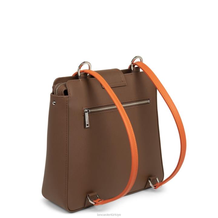 kadınlar sırt çantası şehir mae vison-turuncu Lancaster Paris çanta H0LP4654