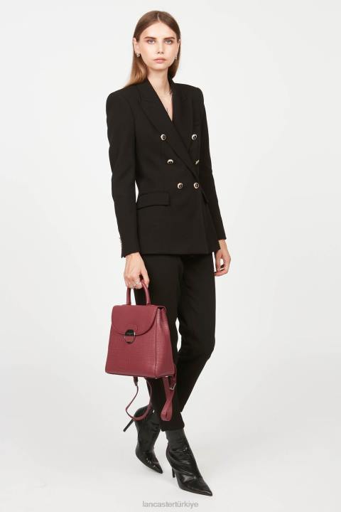 kadınlar sırt çantası framboise timsah Lancaster Paris çanta H0LP4564