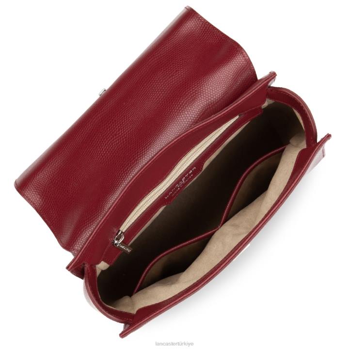 kadınlar sırt çantası kırmızı Lancaster Paris çanta H0LP4622