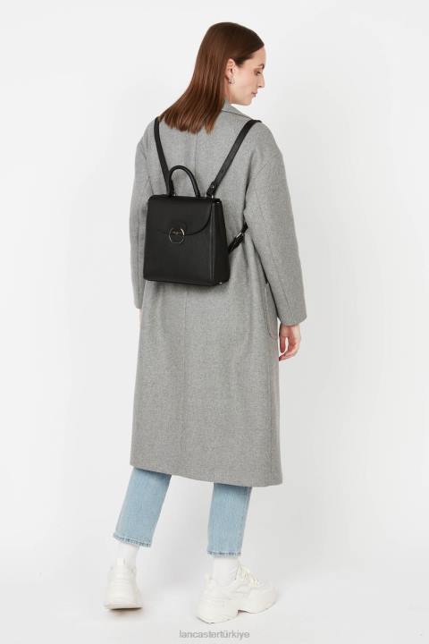 kadınlar sırt çantası kara Lancaster Paris çanta H0LP4557