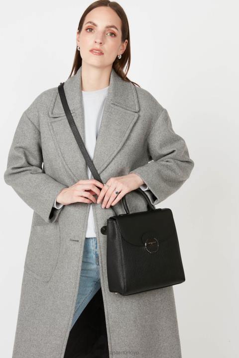 kadınlar sırt çantası kara Lancaster Paris çanta H0LP4557