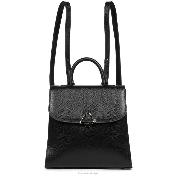 kadınlar sırt çantası kara Lancaster Paris çanta H0LP4624