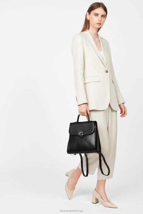 kadınlar sırt çantası kara Lancaster Paris çanta H0LP4624