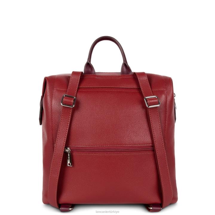 kadınlar sırt çantası maya carmin-framboise-pourpre Lancaster Paris çanta H0LP4635