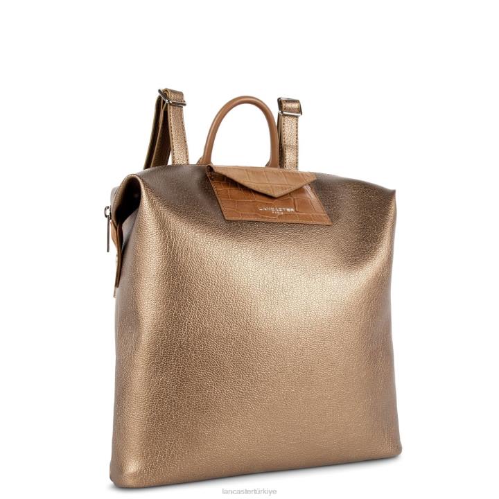 kadınlar sırt çantası maya cuivre-noisette-deve Lancaster Paris çanta H0LP4636