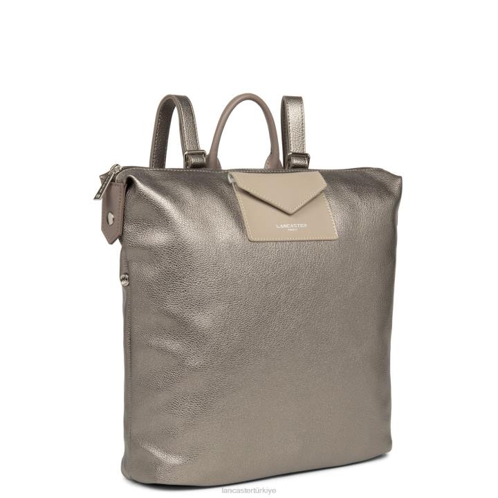 kadınlar sırt çantası maya etain-galet-taupe Lancaster Paris çanta H0LP4634