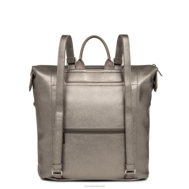 kadınlar sırt çantası maya etain-galet-taupe Lancaster Paris çanta H0LP4634