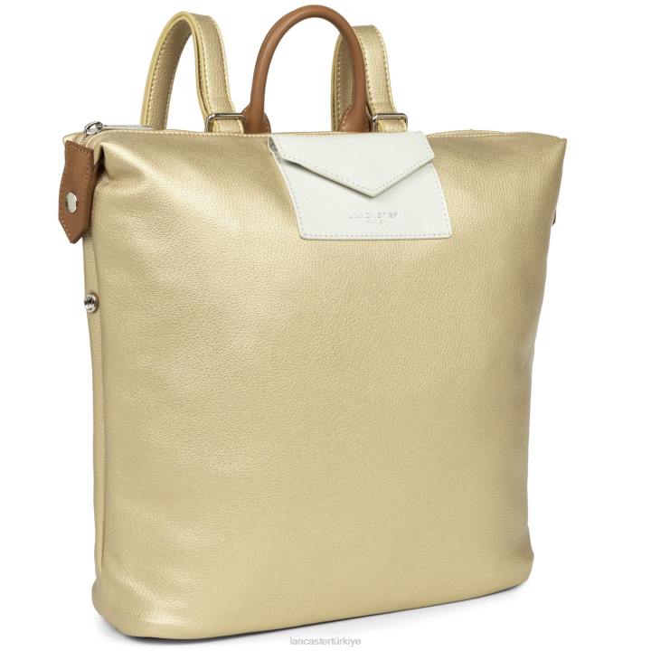 kadınlar sırt çantası maya veya mat-bej-deve Lancaster Paris çanta H0LP4639