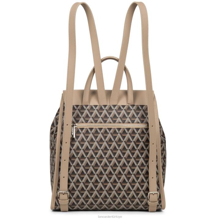 kadınlar sırt çantası simgesi kestane rengi çıplak Lancaster Paris çanta H0LP4574