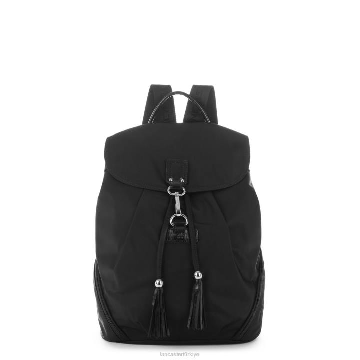 kadınlar sırt çantası temel ponpon kara Lancaster Paris çanta H0LP4583