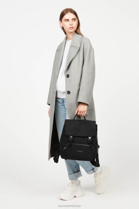 kadınlar sırt çantası temel premium kara Lancaster Paris çanta H0LP4601