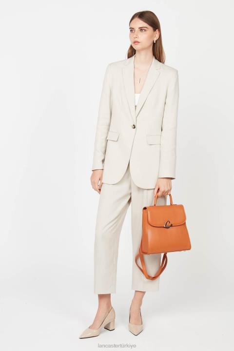 kadınlar sırt çantası turuncu Lancaster Paris çanta H0LP4625