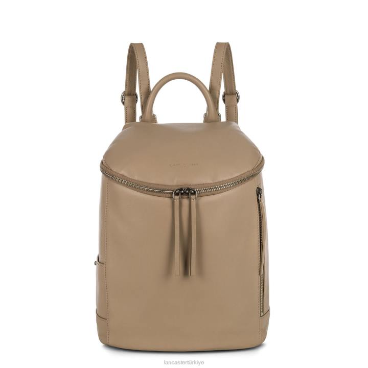 kadınlar sırt çantası yumuşak vintage cappuccino Lancaster Paris çanta H0LP3535