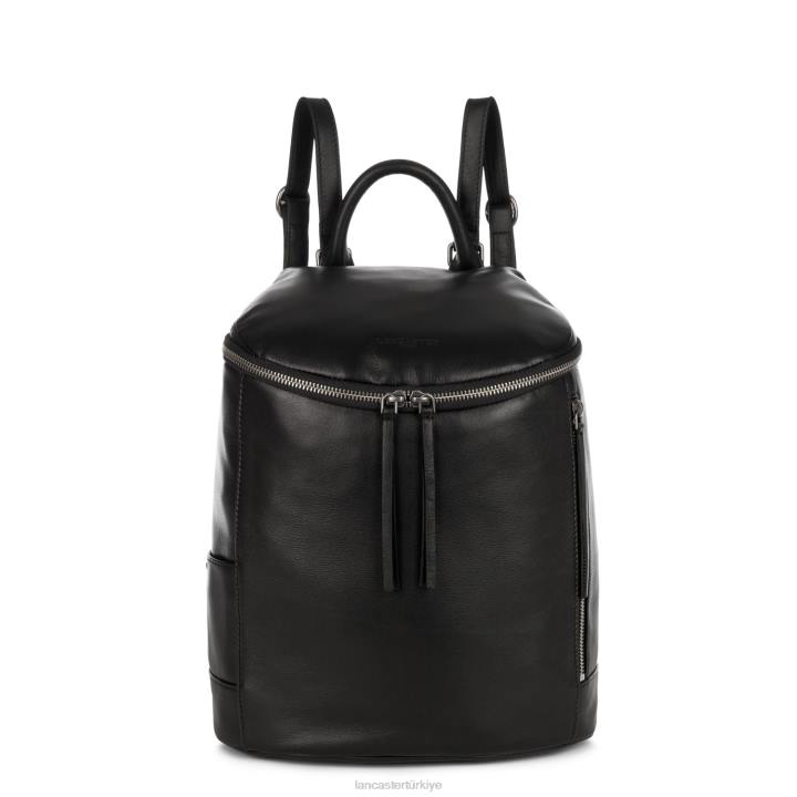 kadınlar sırt çantası yumuşak vintage kara Lancaster Paris çanta H0LP3536